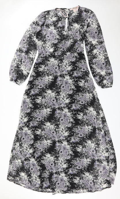 FOREVER 21 Womens Multicoloured Floral  Fit & Flare  Size S