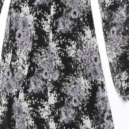 FOREVER 21 Womens Multicoloured Floral  Fit & Flare  Size S