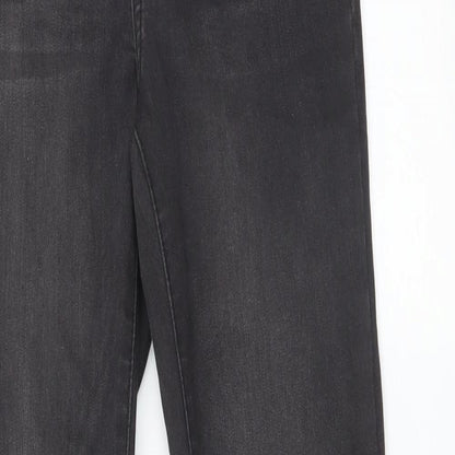 NEVER DENIM Womens Black   Skinny Jeans Size S L31 in