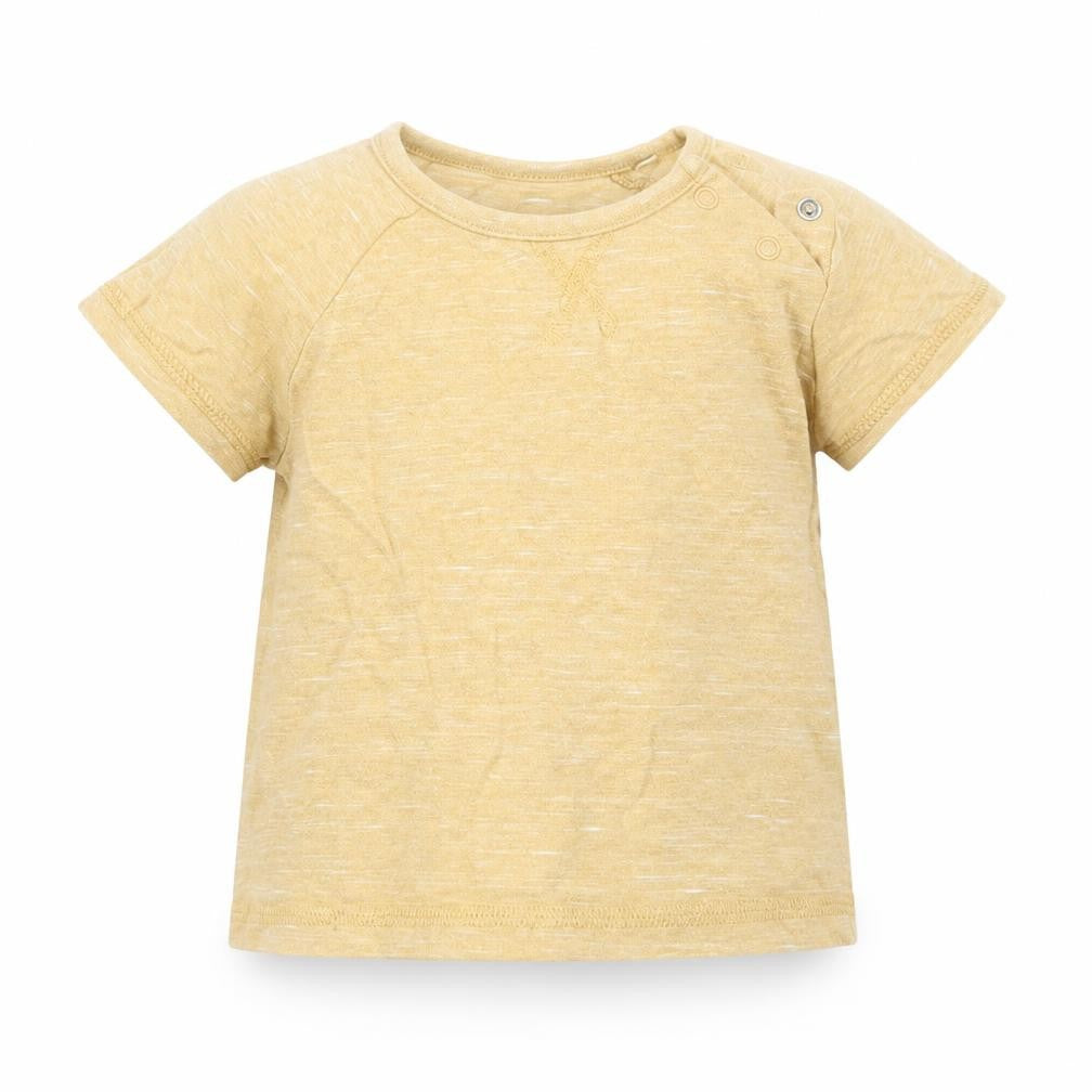 Front view of George Baby Orange Basic T-Shirt, size 9-12, Months