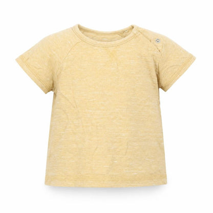 Front view of George Baby Orange Basic T-Shirt, size 9-12, Months