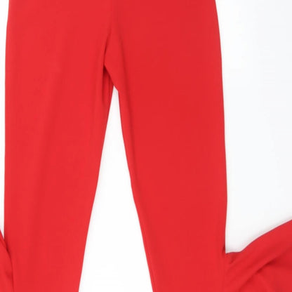 Womens UK Size 6 New Look Regular Fit  Red Trousers