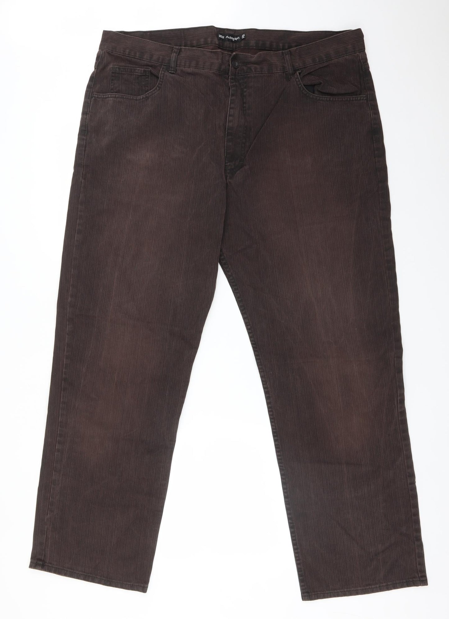 M&S Womens Blue   Straight Jeans Size 42 L31 in