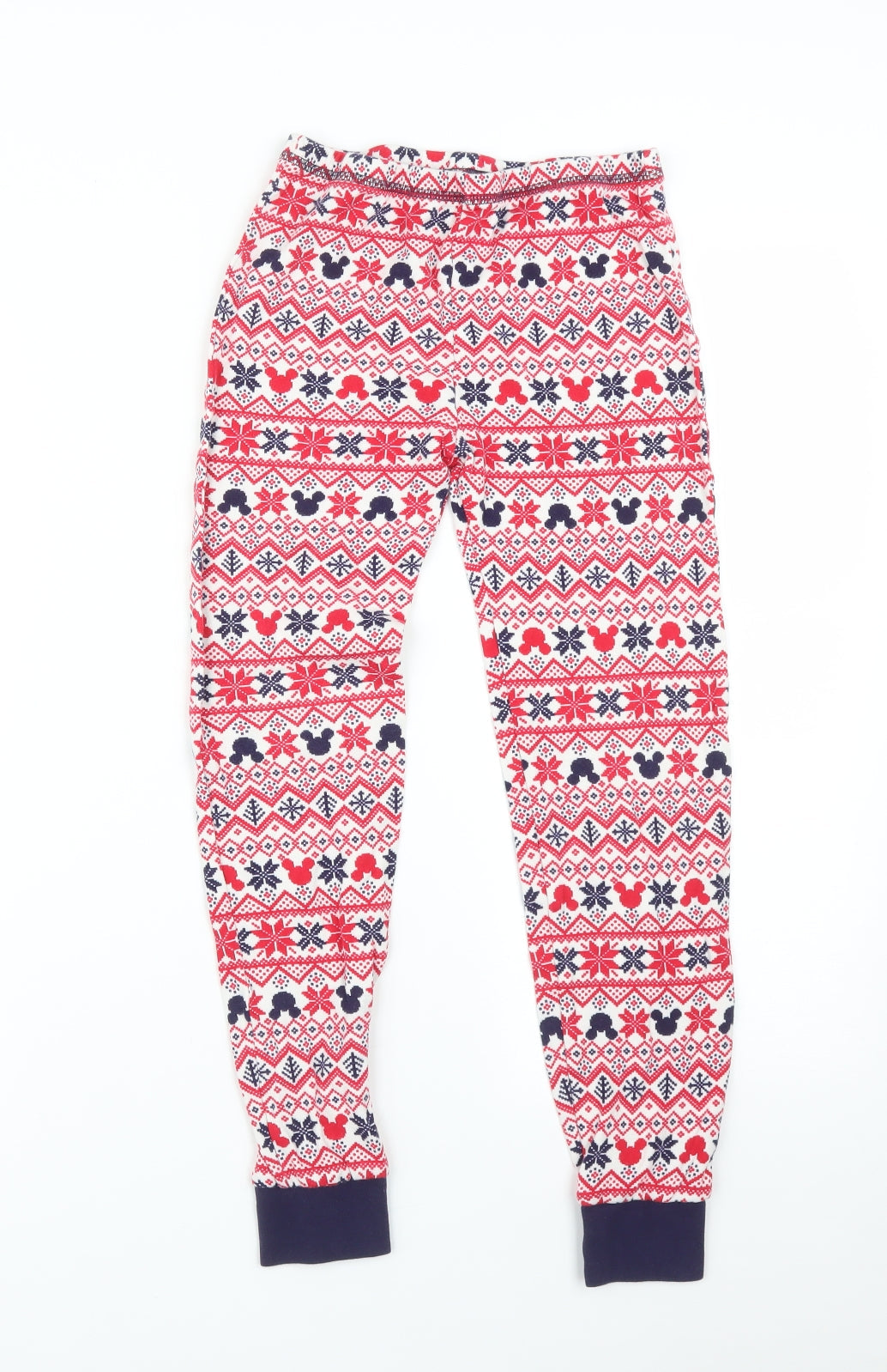 George Girls Multicoloured Fair Isle   Pyjama Pants Size 9-10 Years  - MINNIE MOUSE