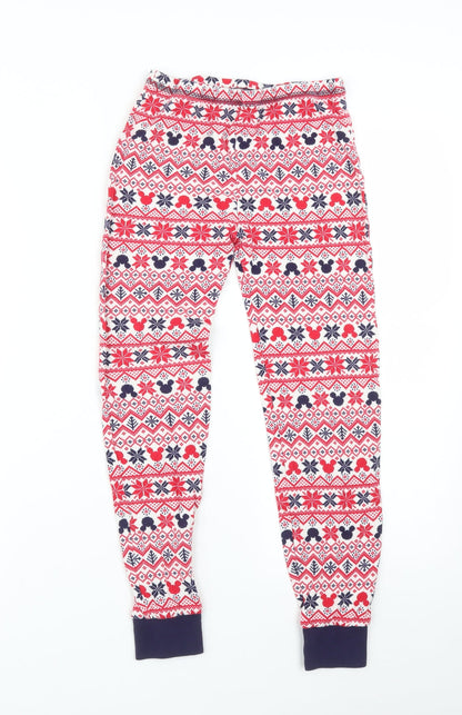 George Girls Multicoloured Fair Isle   Pyjama Pants Size 9-10 Years  - MINNIE MOUSE