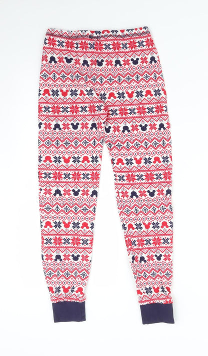 George Girls Multicoloured Fair Isle   Pyjama Pants Size 9-10 Years  - MINNIE MOUSE