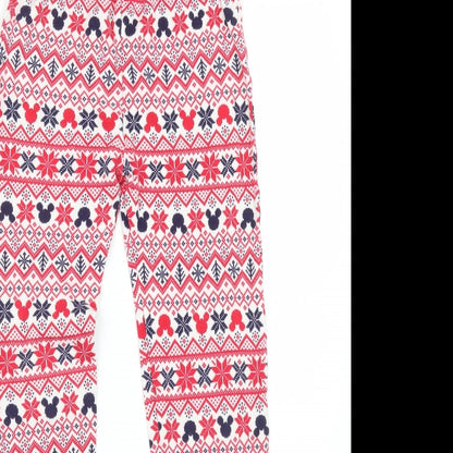 George Girls Multicoloured Fair Isle   Pyjama Pants Size 9-10 Years  - MINNIE MOUSE