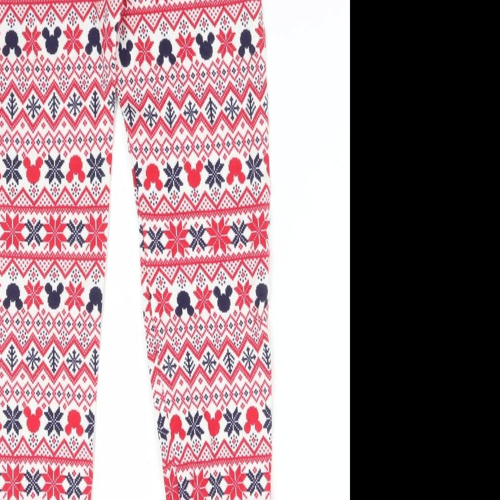 George Girls Multicoloured Fair Isle   Pyjama Pants Size 9-10 Years  - MINNIE MOUSE
