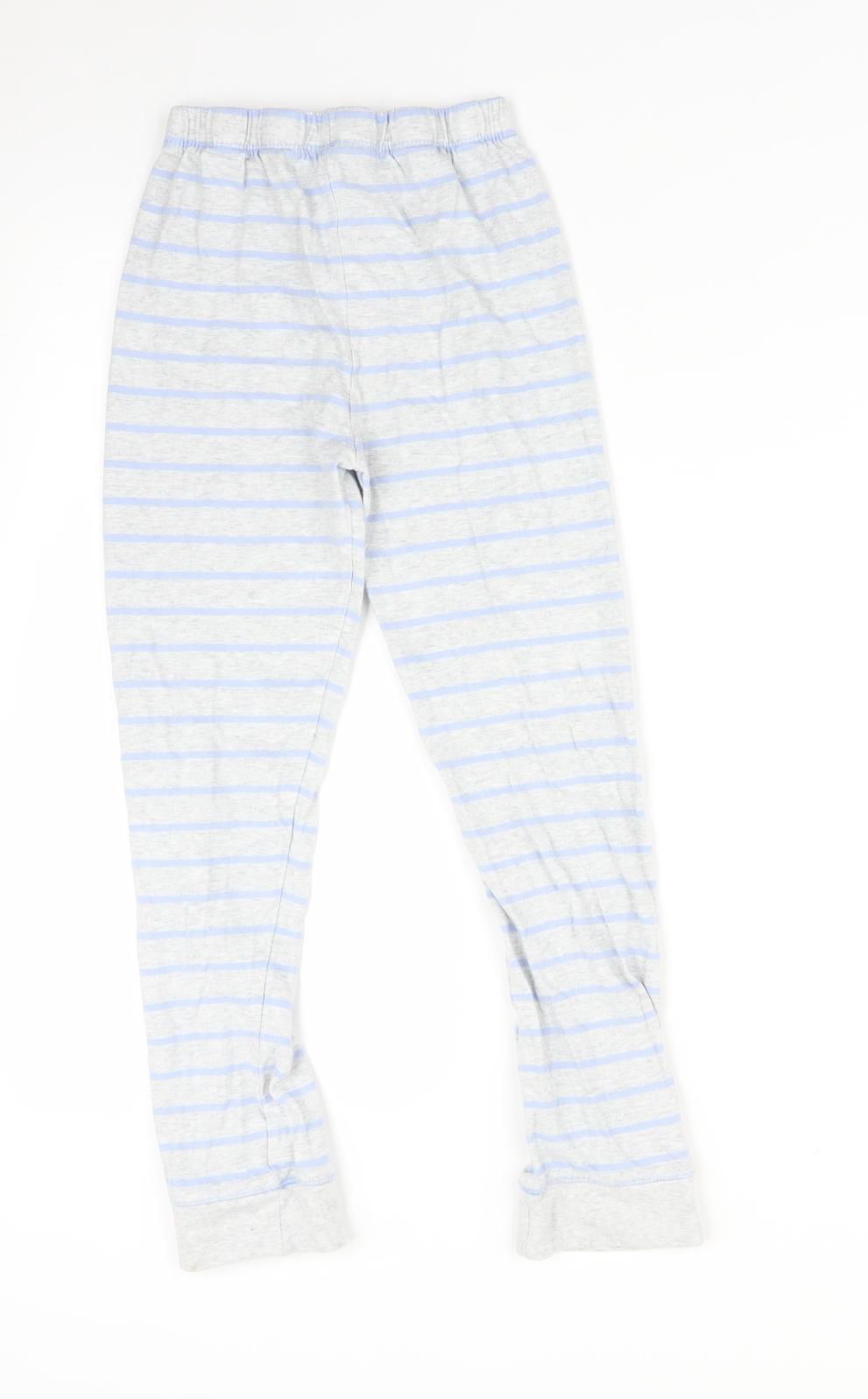 TU Girls Multicoloured Striped   Pyjama Pants Size 9-10 Years