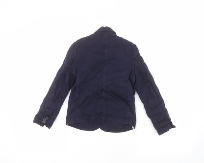 Back view of River Island boys’ blue jacket, size 5, years