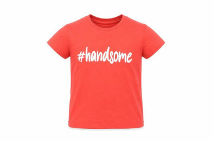 Front view of Matalan girls’ red basic t-shirt, size 2-3, years