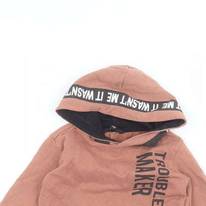 Close-up detail of George Baby Brown Basic Jacket Jacket, size 18-24, Months