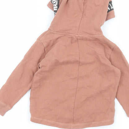 Brand and care label for George Baby Brown Basic Jacket Jacket, size 18-24, Months