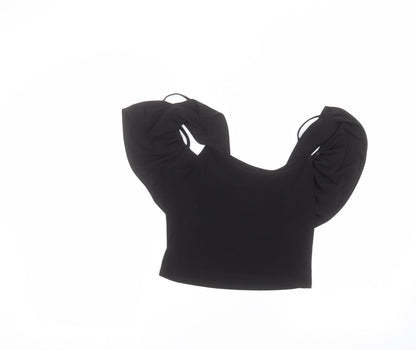 Miss Selfridge Womens Black   Basic Blouse Size 10