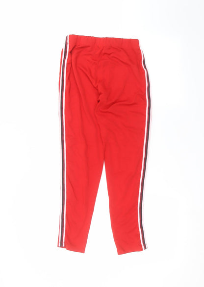 Koolook Womens Red   Jogger Leggings Size S L23 in