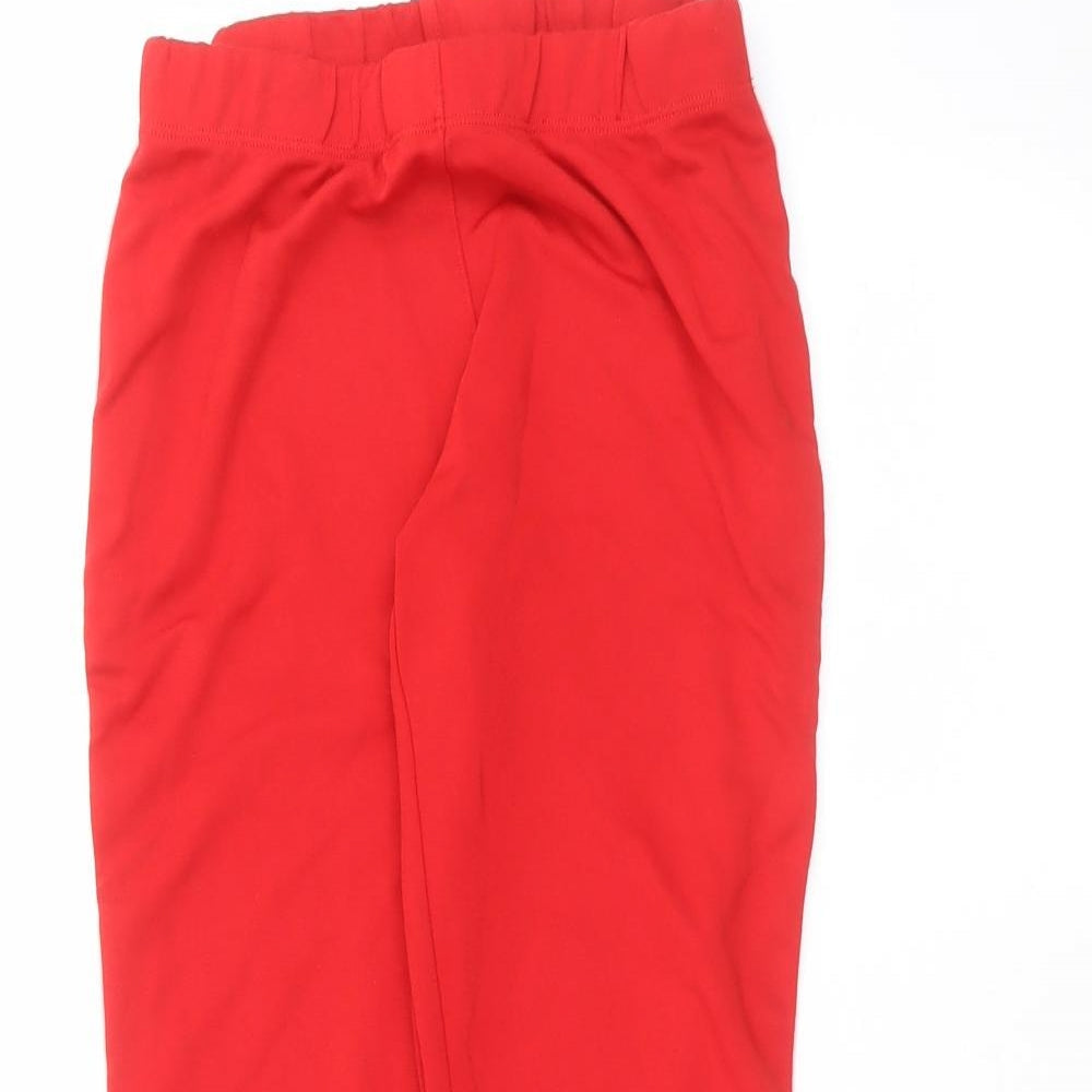 Koolook Womens Red   Jogger Leggings Size S L23 in