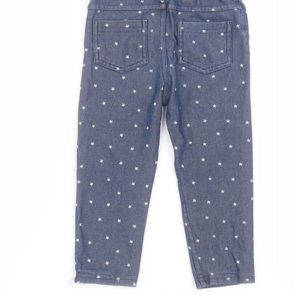 Mini Club Baby Blue Polka Dot  Sweatpants Trousers Size 12-18 Months