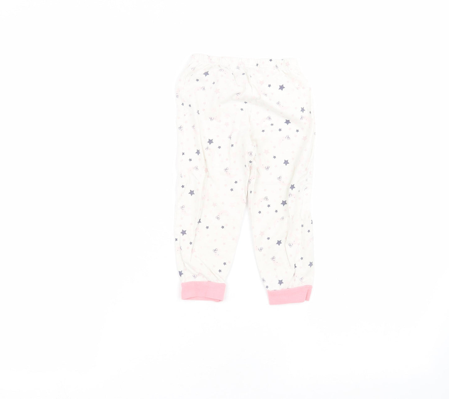 Matalan Baby White   Sweatpants Trousers Size 18-24 Months