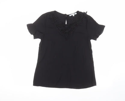Contemplay Womens Black   Basic T-Shirt Size M