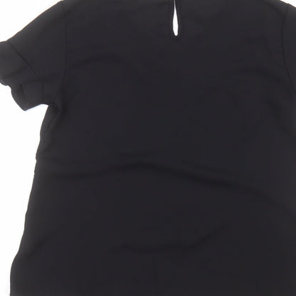 Contemplay Womens Black   Basic T-Shirt Size M