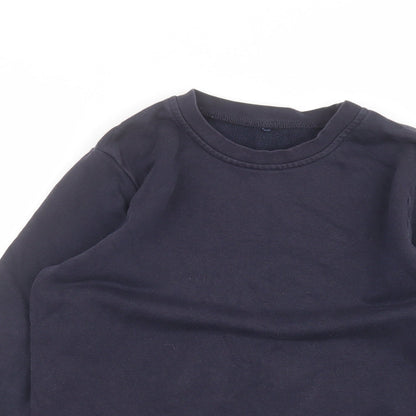 George Boys Blue   Pullover Jumper Size 10-11 Years