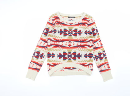 Womens UK Size 10 Select Beige Pullover Jumper