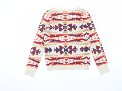 Womens UK Size 10 Select Beige Pullover Jumper