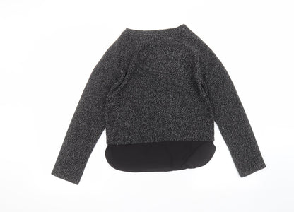 Young Dimension Girls Black   Pullover Jumper Size 11 Years