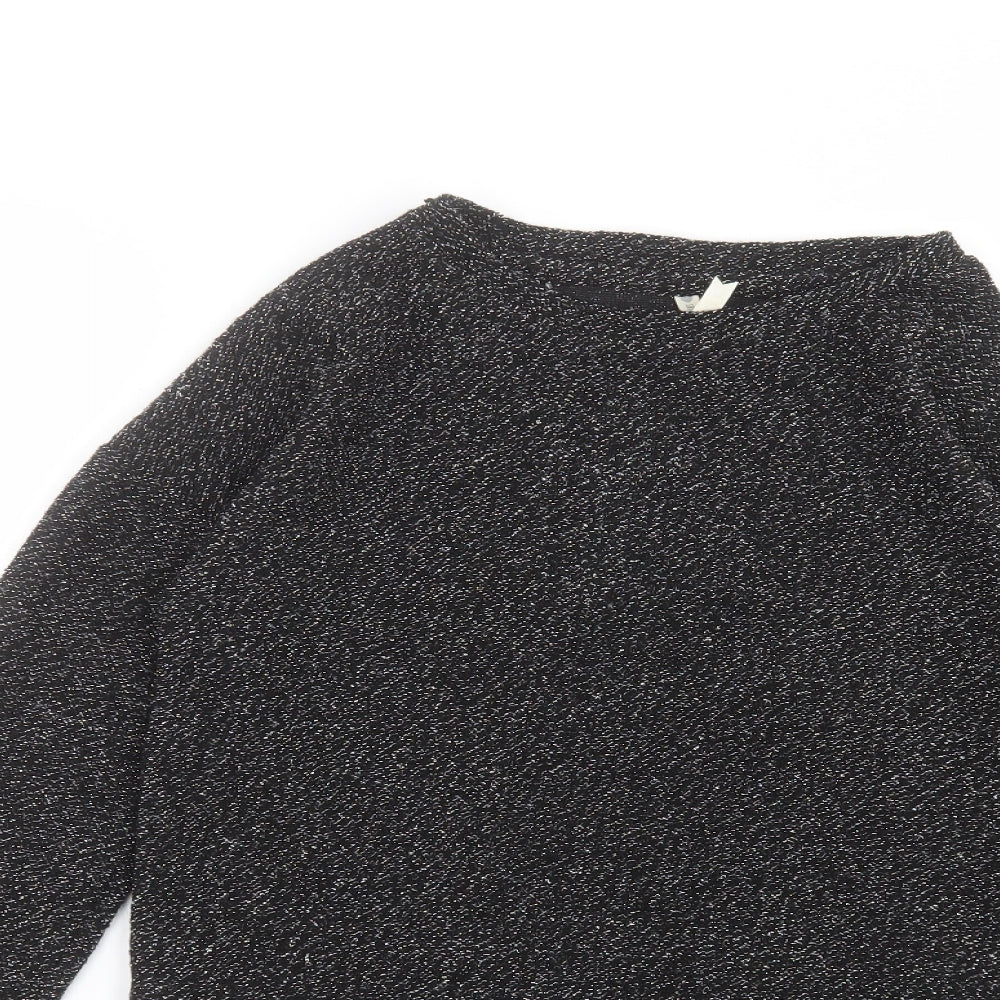 Young Dimension Girls Black   Pullover Jumper Size 11 Years