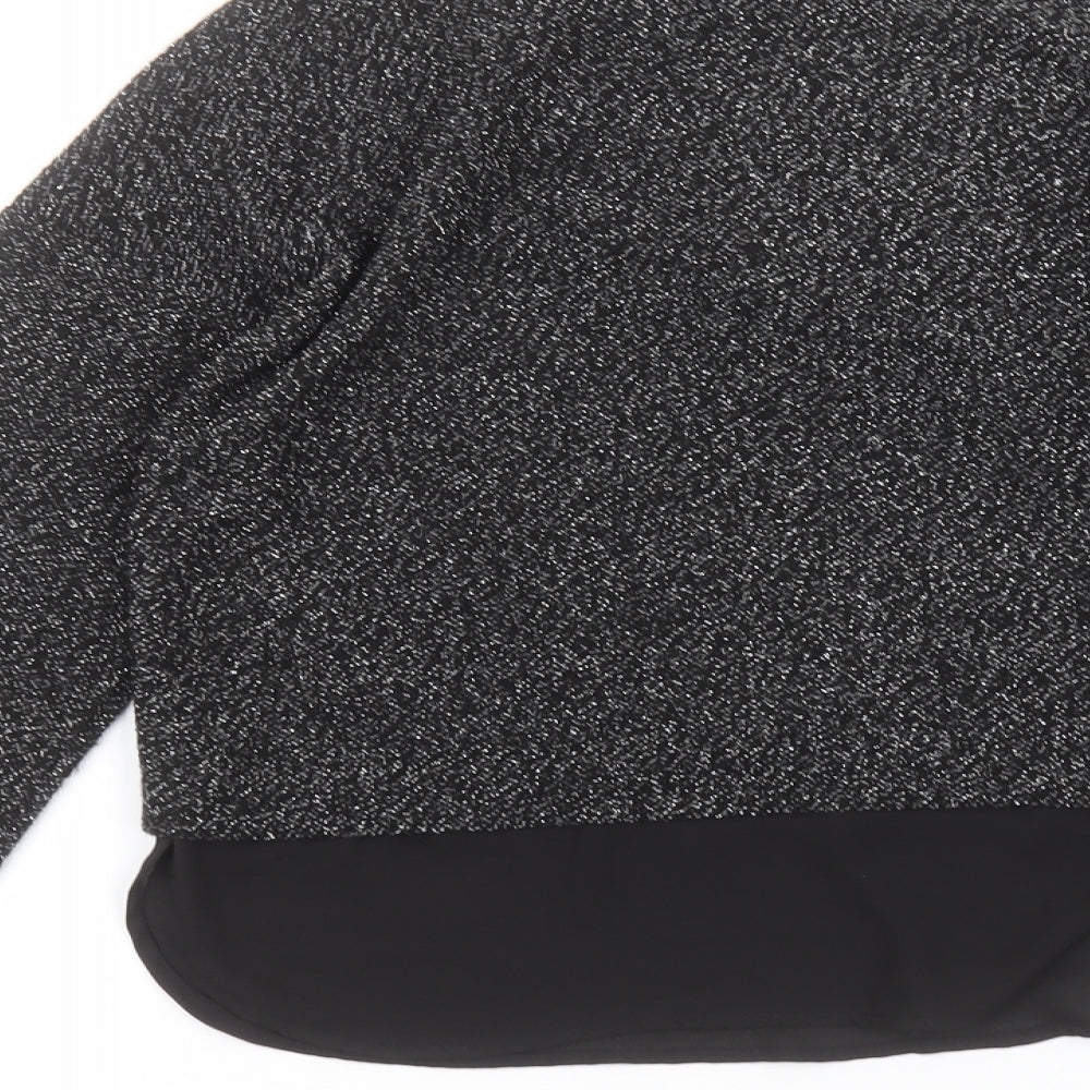 Young Dimension Girls Black   Pullover Jumper Size 11 Years