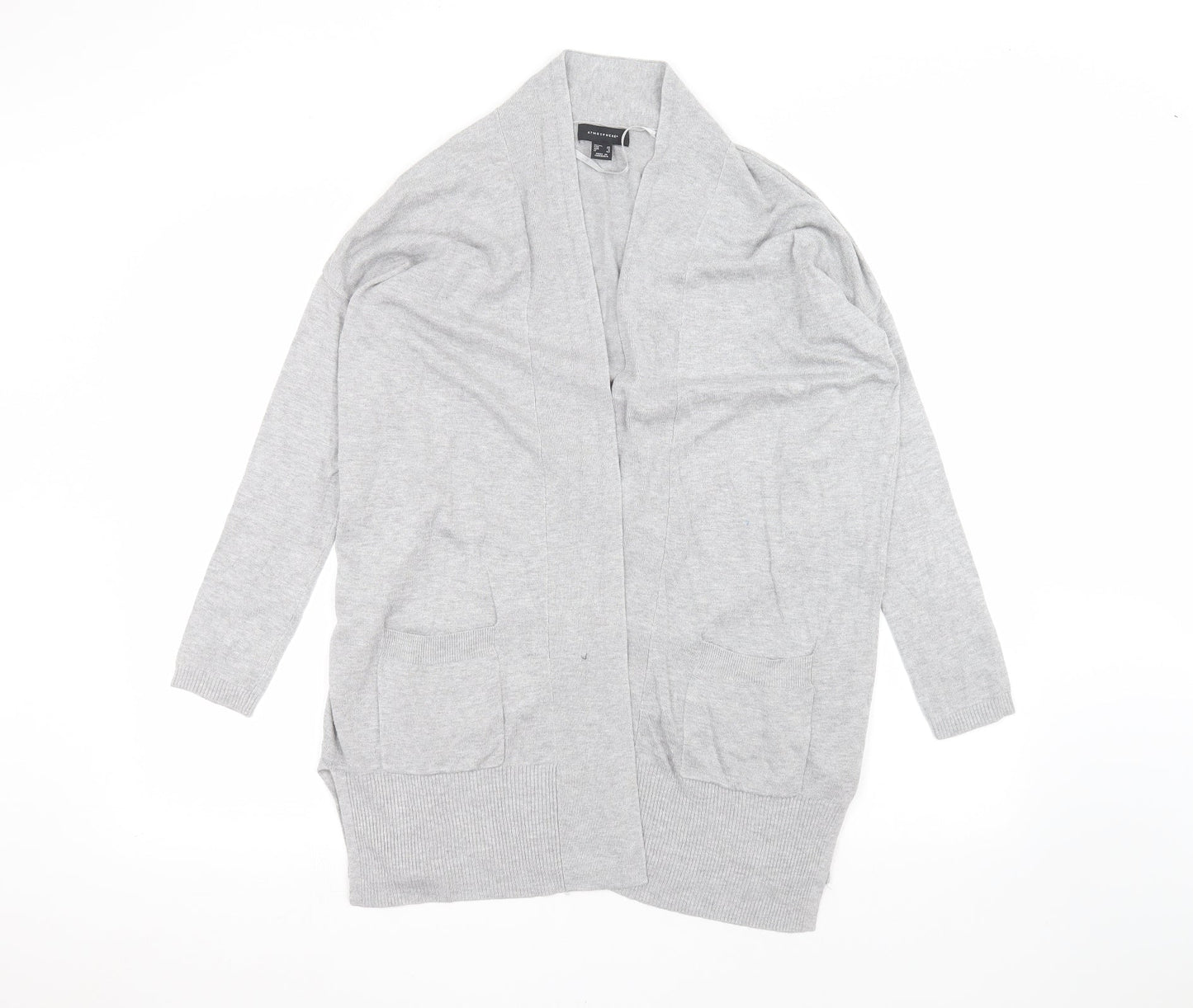 Womens UK Size 10 Atmosphere Grey Cardigan Jumper