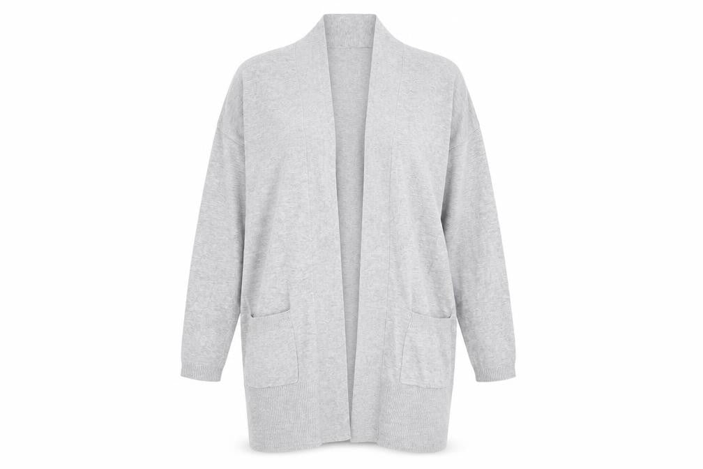 Womens UK Size 10 Atmosphere Grey Cardigan Jumper