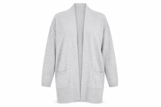 Womens UK Size 10 Atmosphere Grey Cardigan Jumper