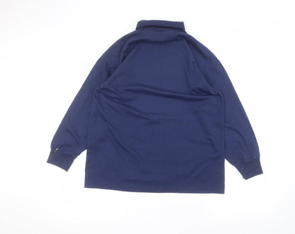 Womens UK Size L monique Blue Pullover Jumper