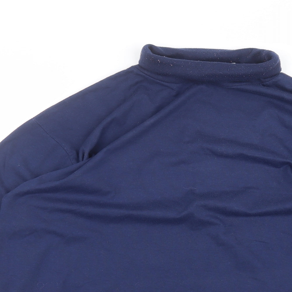 Womens UK Size L monique Blue Pullover Jumper