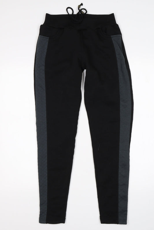 Womens UK Size M Preworn Regular Fit Sweatpants Multicoloured Trousers