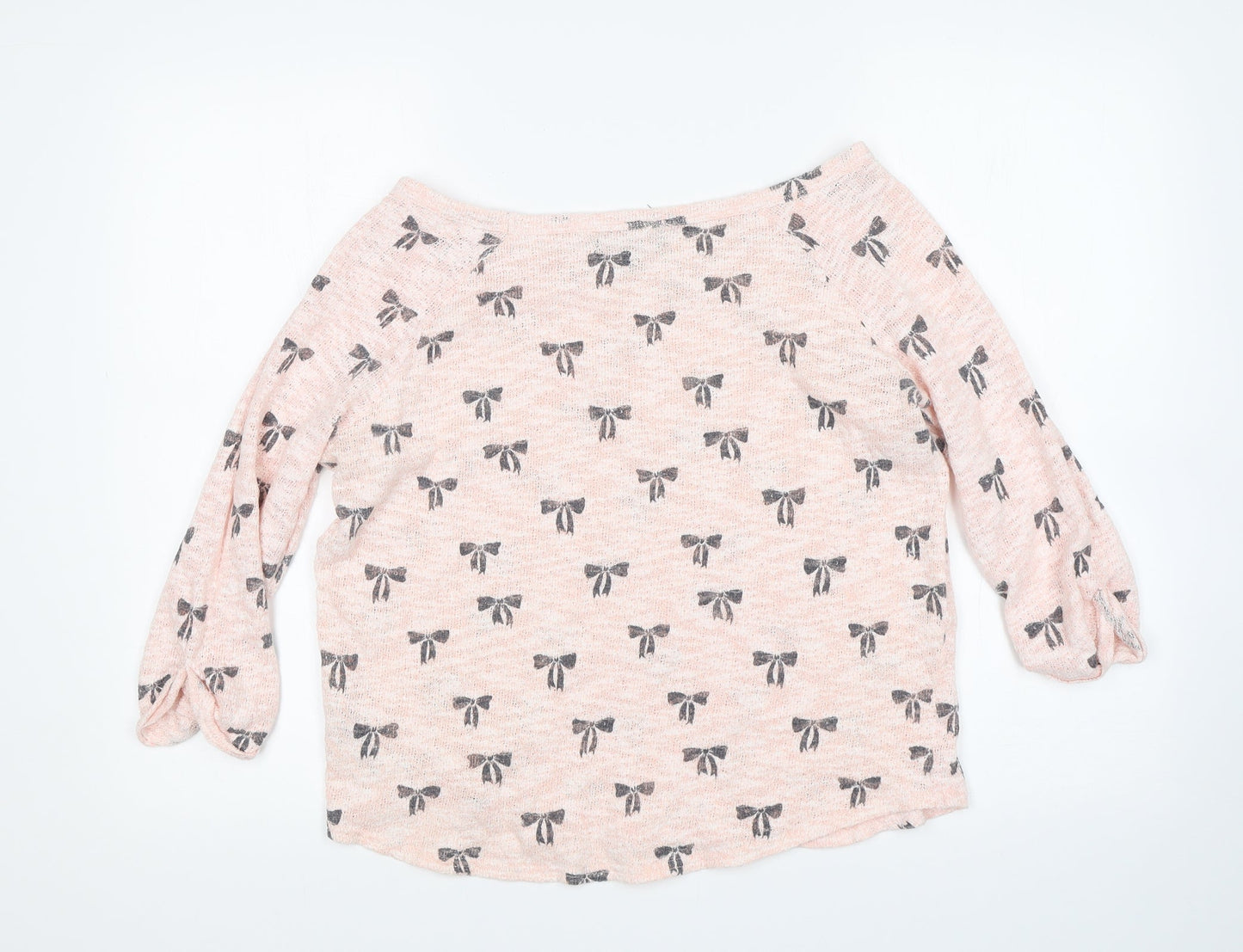 Womens UK Size 14 New Look Pink Pullover Jumper