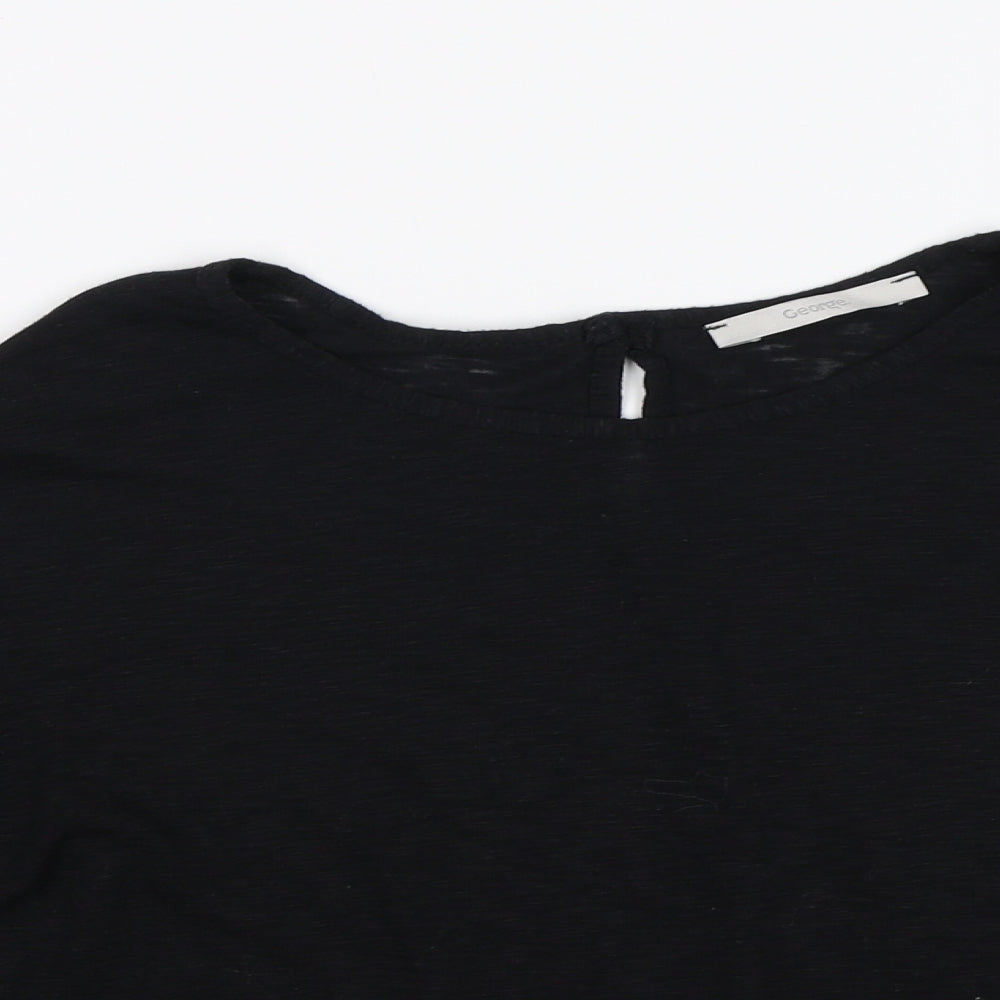 George Womens Black   Pullover Jumper Size 12