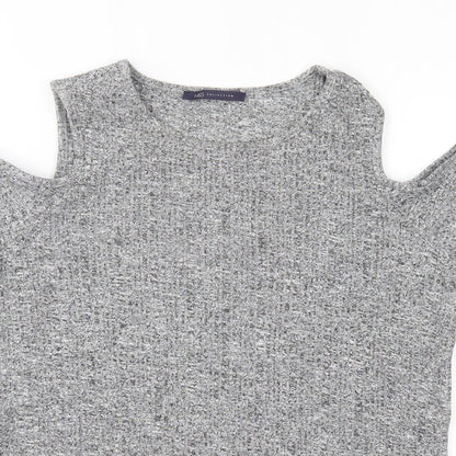 M&S Womens Grey   Pullover Jumper Size 16