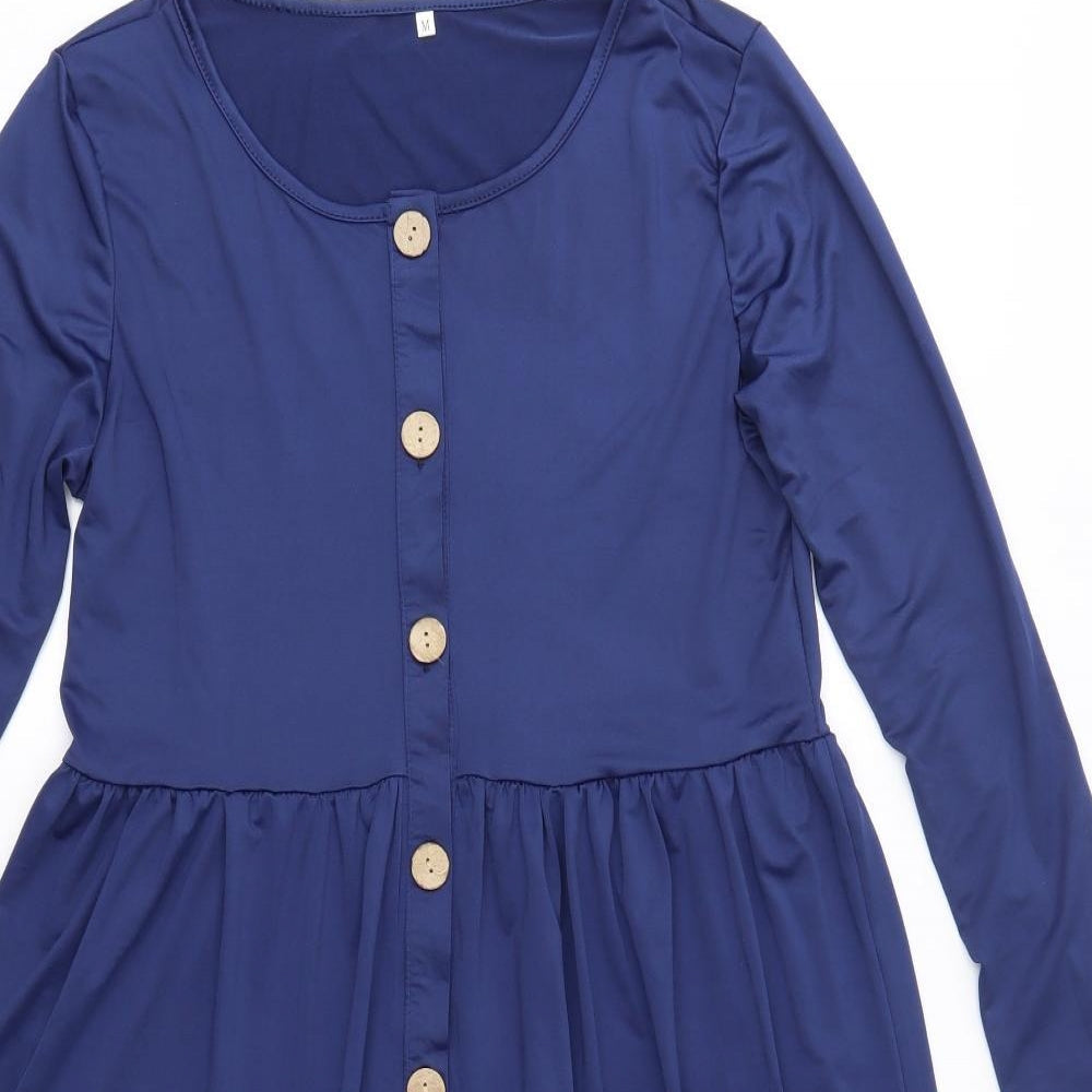 Preworn Womens Blue   A-Line  Size M