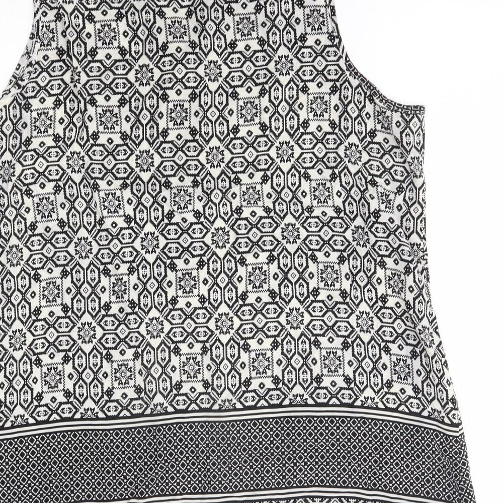 Womens UK Size 16 New Look Grey Basic Blouse