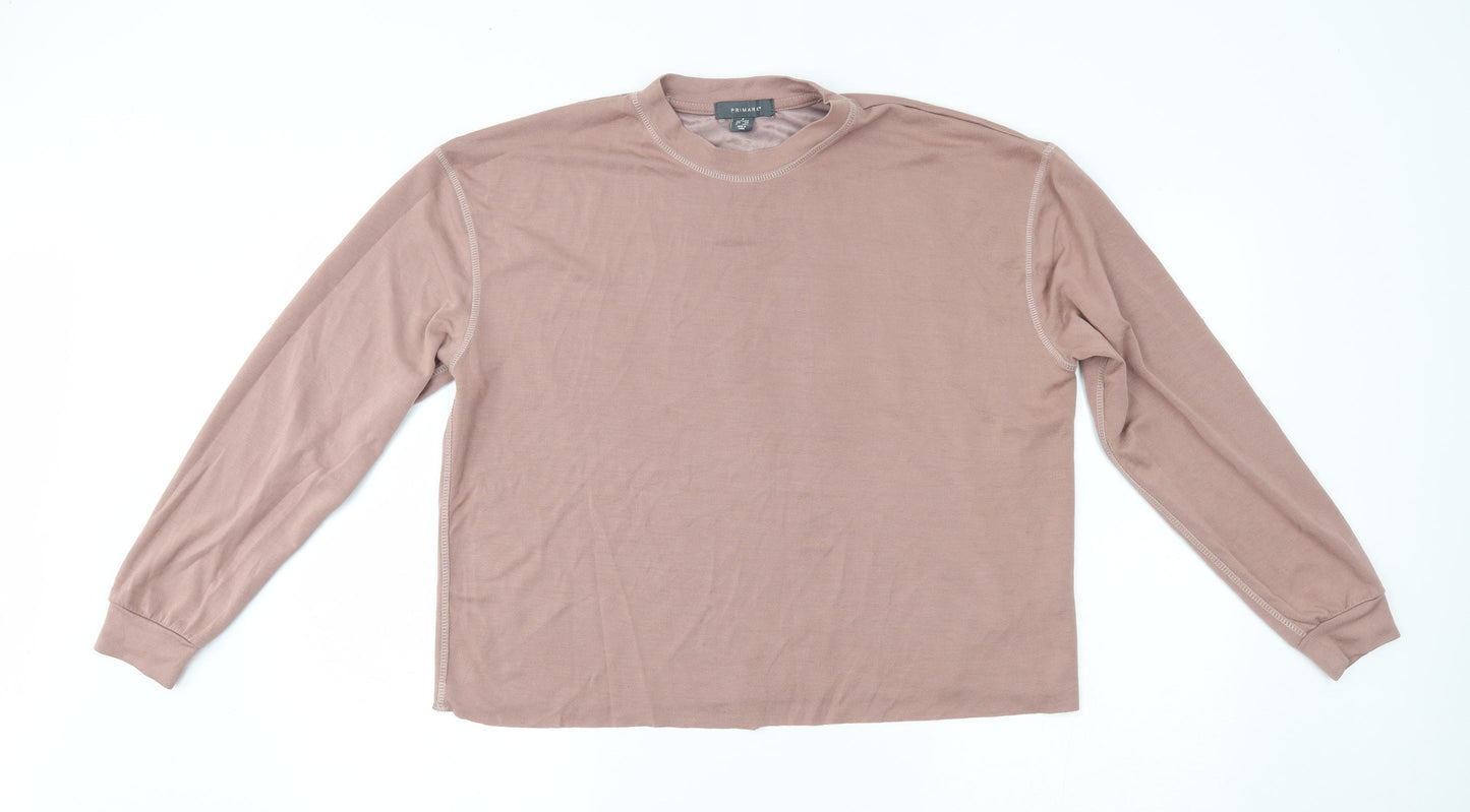 Primark Womens Pink   Pullover Jumper Size S