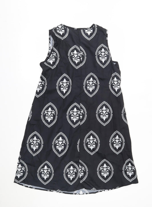 Preworn Womens Black   A-Line  Size M