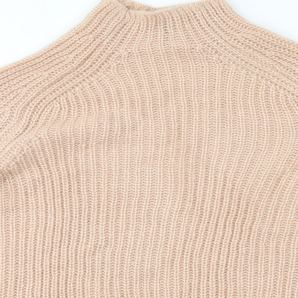 Womens UK Size S H&M Pink Pullover Jumper