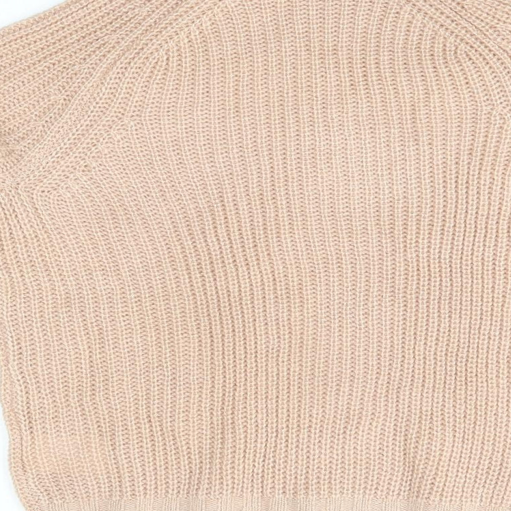 Womens UK Size S H&M Pink Pullover Jumper