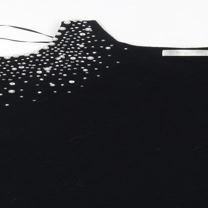 TU Womens Black   Pullover Jumper One Size