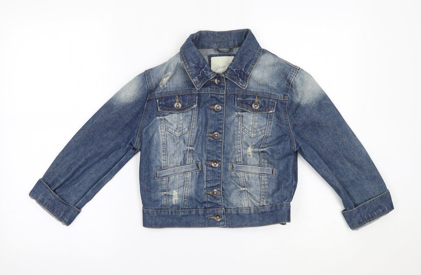 Primark Womens Blue   Jacket  Size 8