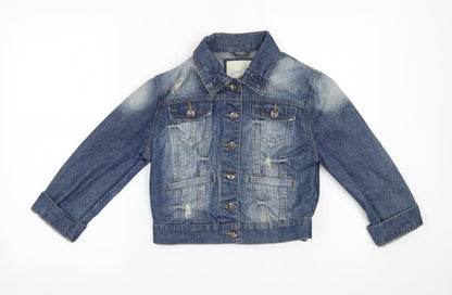 Primark Womens Blue   Jacket  Size 8