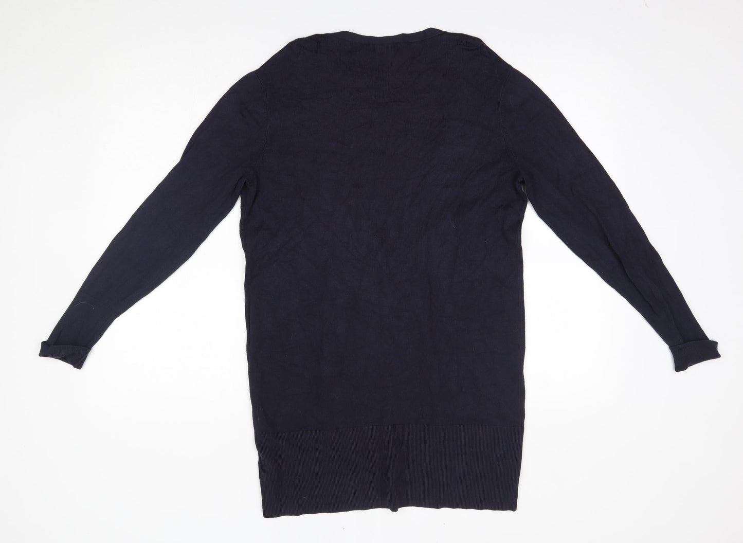 Womens UK Size 12 Matalan Blue Cardigan Jumper