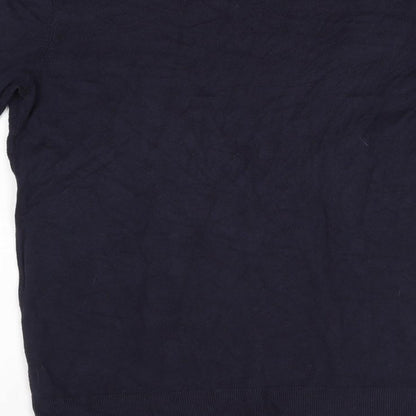 Womens UK Size 12 Matalan Blue Cardigan Jumper
